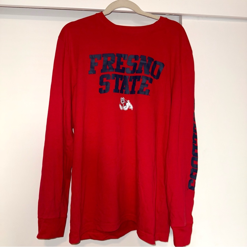 Fresno State University Long Sleeve Red